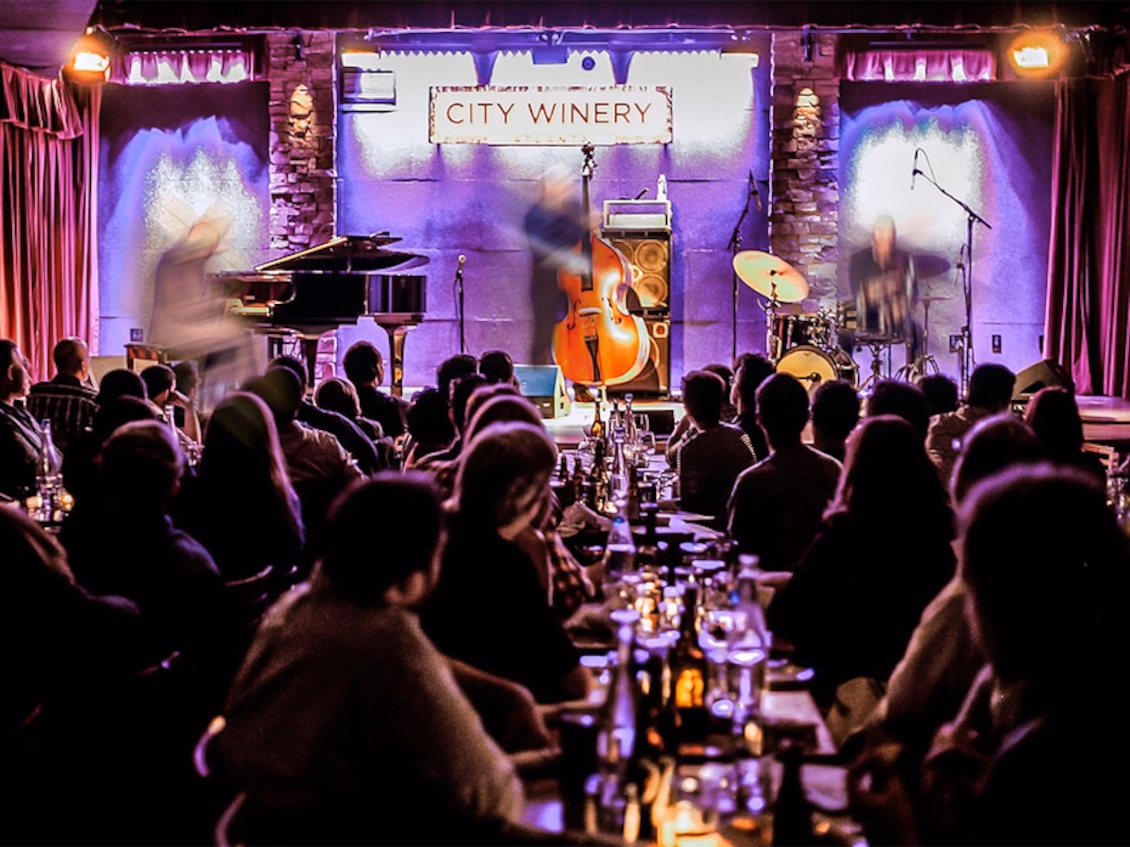 Make it an entertaining night out with a live jazzy performance at City Winery Atlanta.
(Courtesy of City Winery Atlanta)