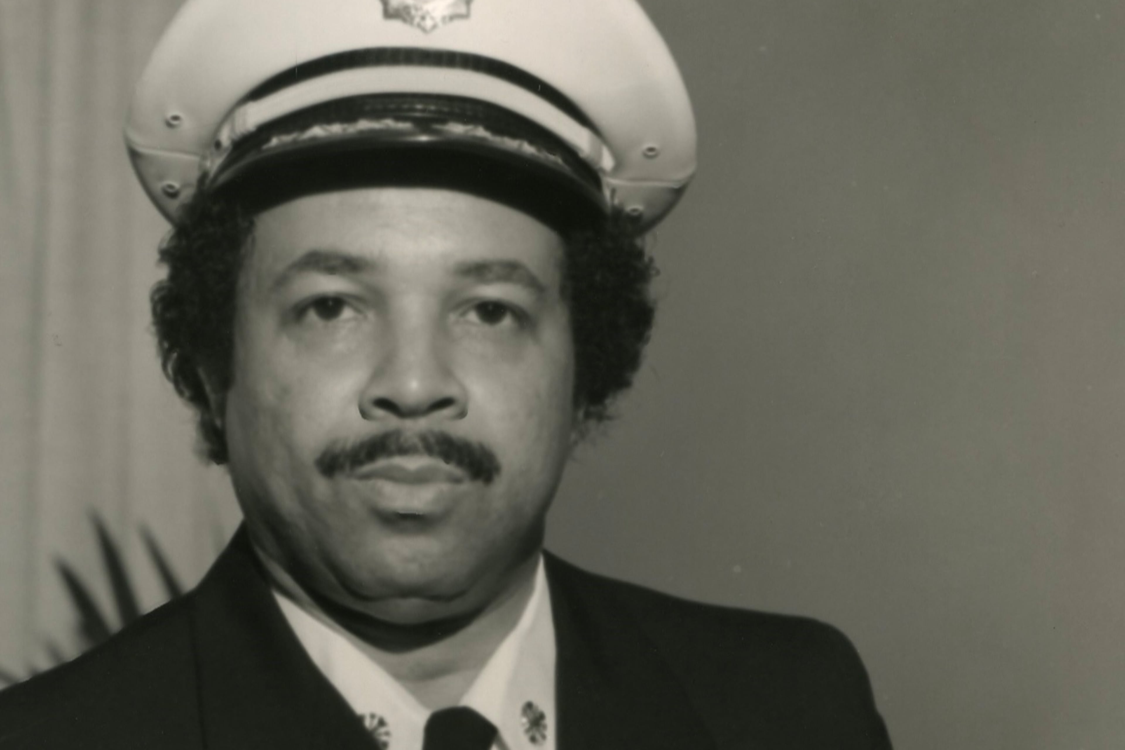 Former Mayor Andrew Young appointed William H. Hamer as the city’s first Black fire chief in 1985. (Courtesy of Atlanta Fire & Rescue Department)