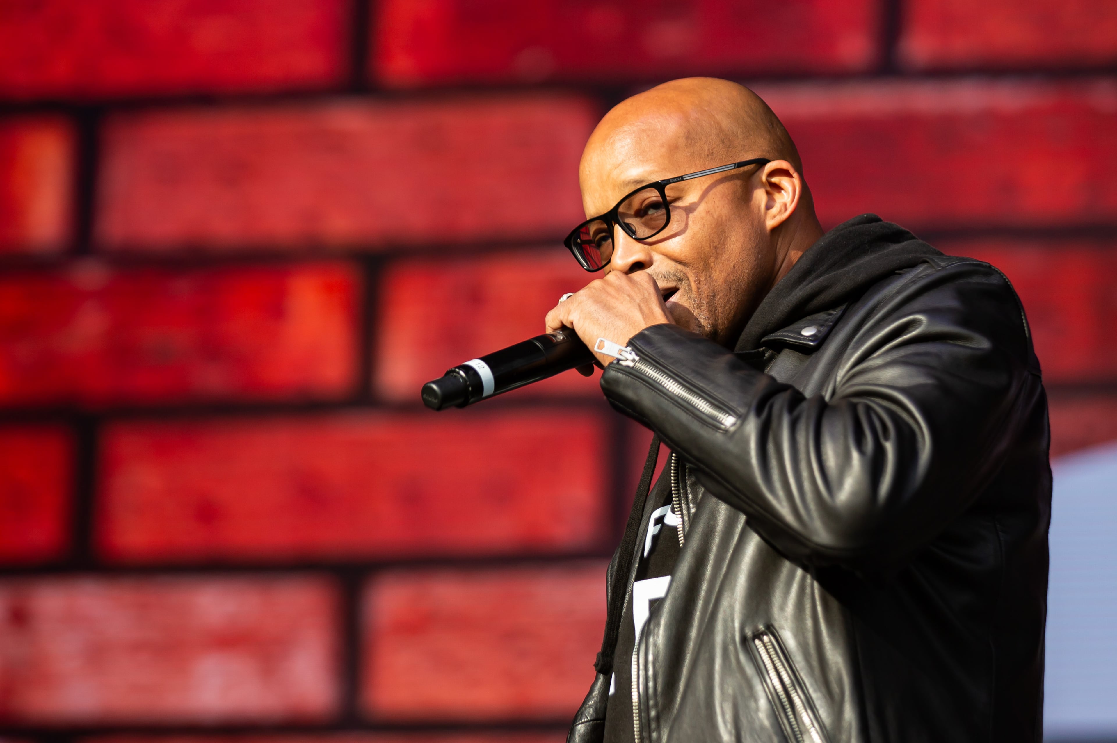 Warren G shocks the One Musicfest crowd by playing his classic "Regulate" during Greg Street's set  on Saturday, Oct. 25, 2025, at Piedmont Park in Atlanta. (Ryan Fleisher for the AJC)