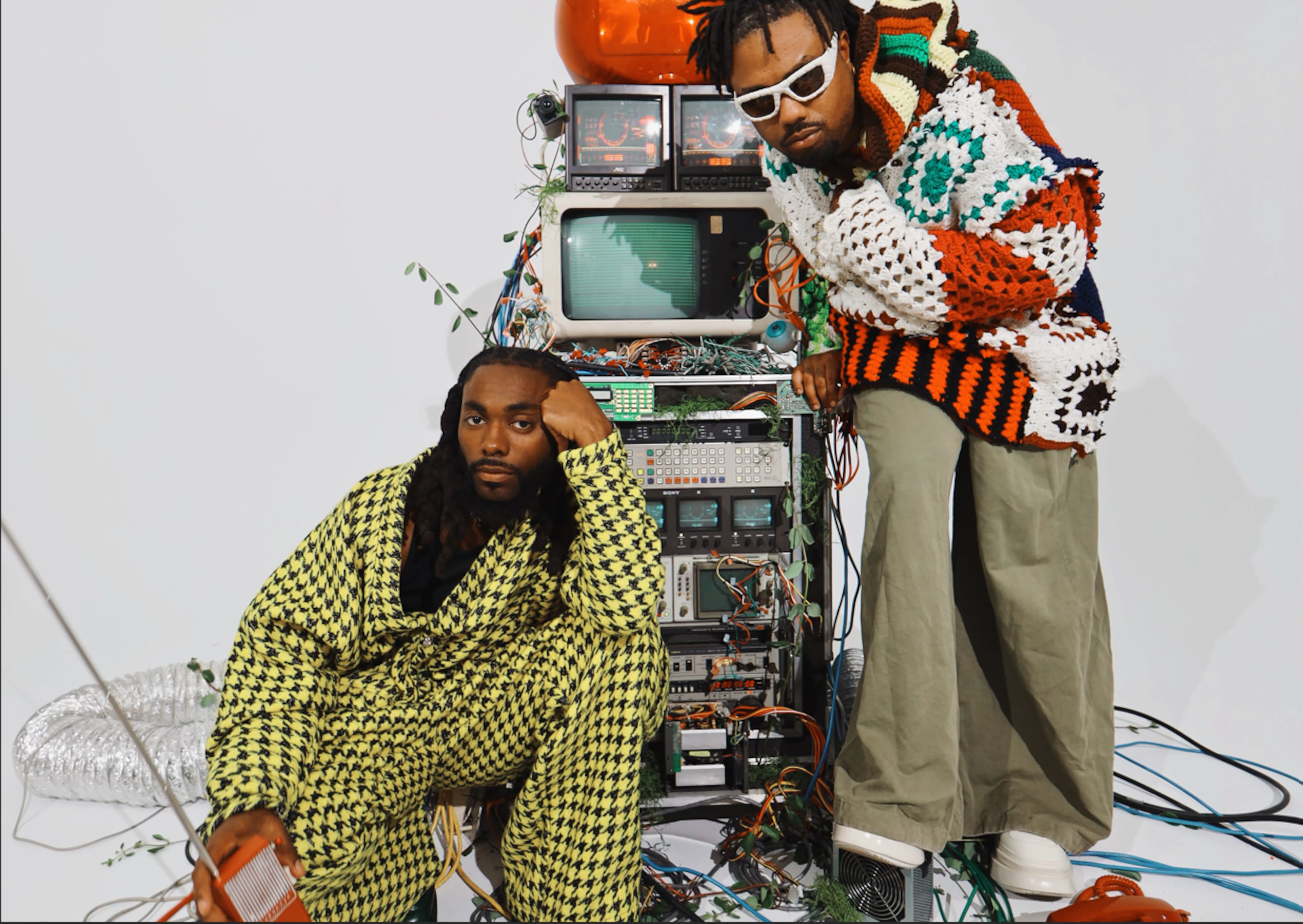 Atlanta rap duo Earthgang. (Courtesy of Emily Eizen)