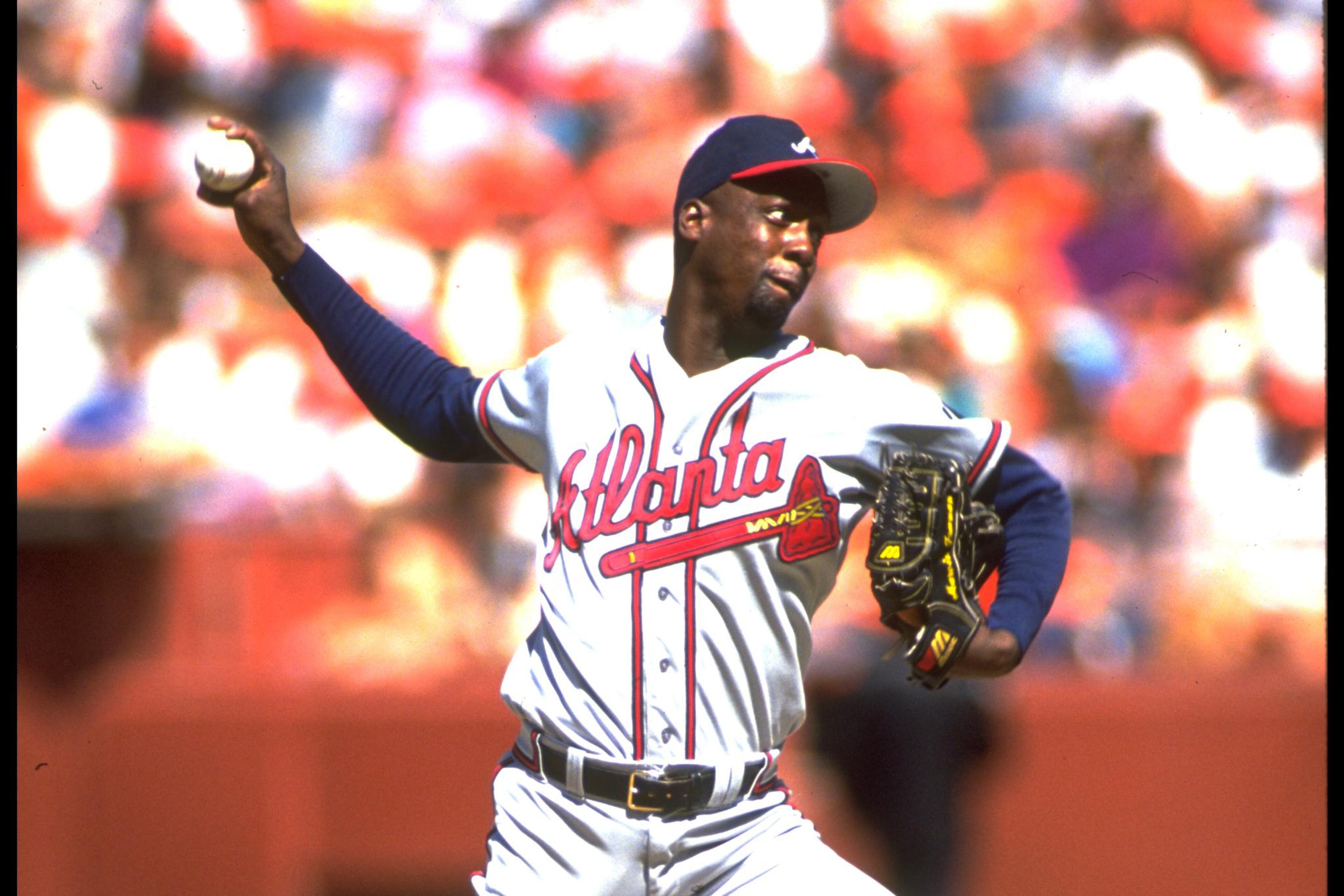 Reliever Marvin Freeman pitched for the Braves from 1990 to 1993 but had his greatest season in 1994 with the Rockies (10-2, 2.80 ERA en route to finishing fourth in NL Cy Young Award voting). (Otto Greule/Allsport)