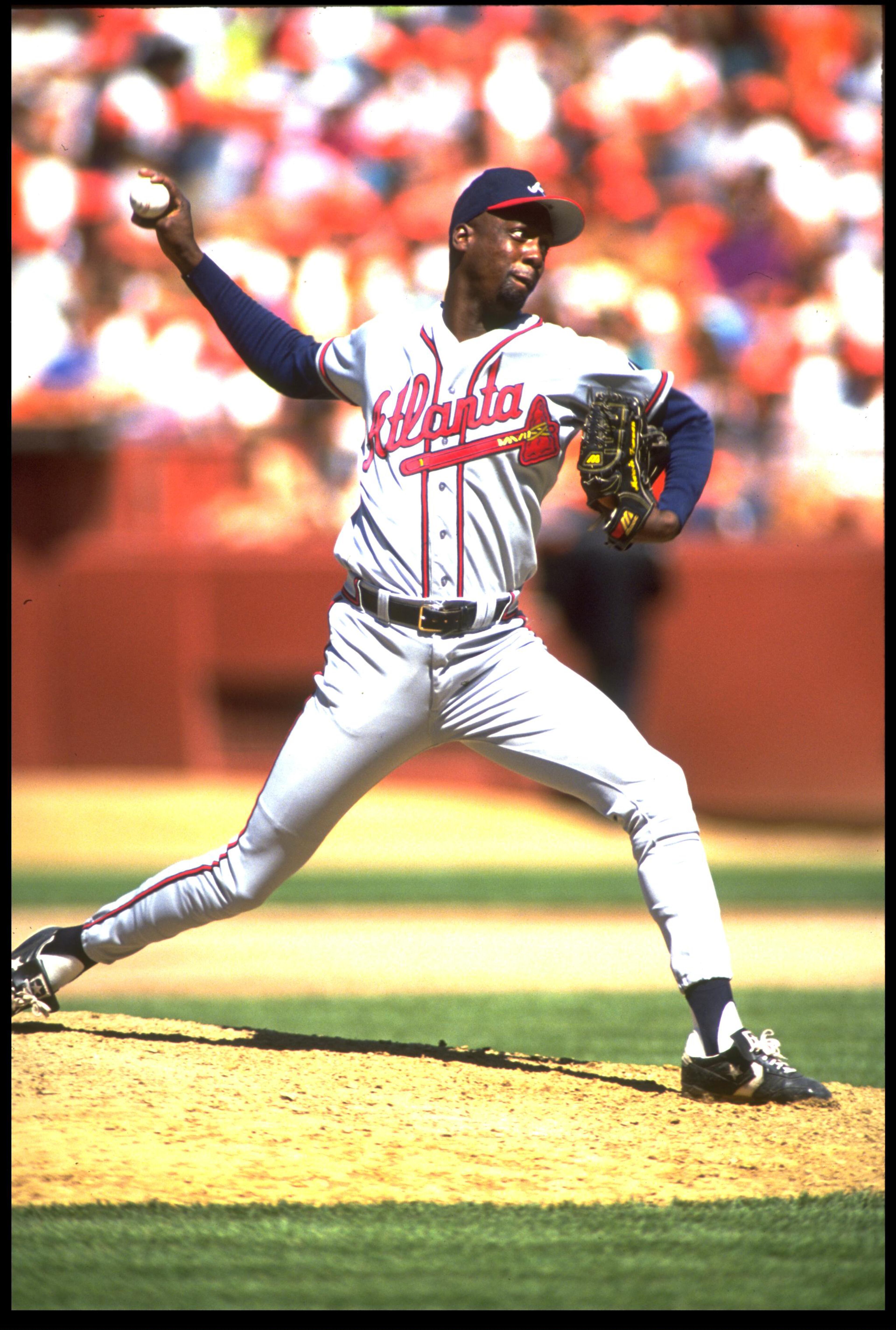 Reliever Marvin Freeman pitched for the Braves from 1990 to 1993 but had his greatest season in 1994 with the Rockies (10-2, 2.80 ERA en route to finishing fourth in NL Cy Young Award voting). (Otto Greule/Allsport)