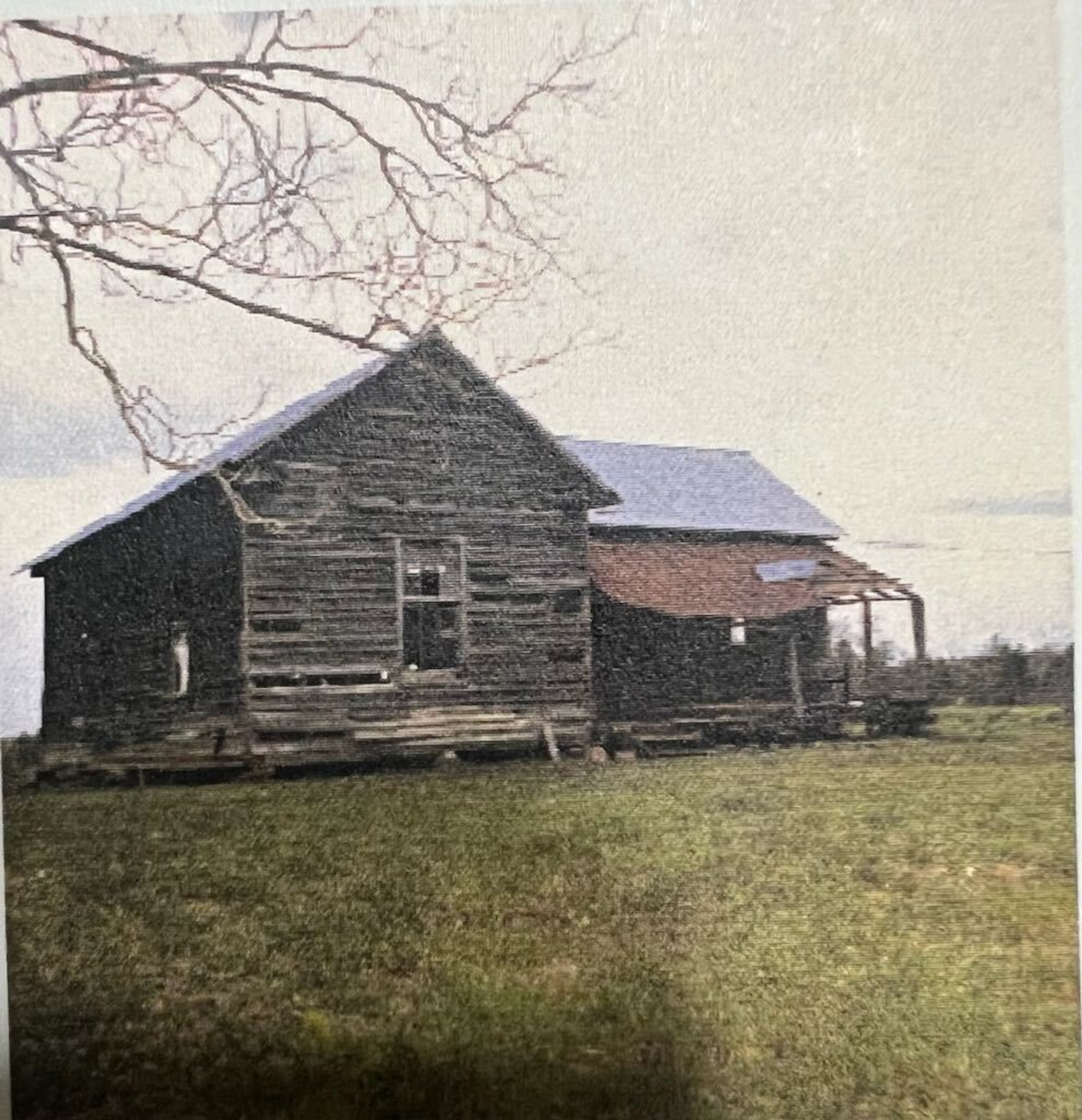 Reason Jarrell's home on the Jarrell Plantation in Juliette, Ga. Taken in January 2002. (Courtesy of Earnestine Jarrell Broady)