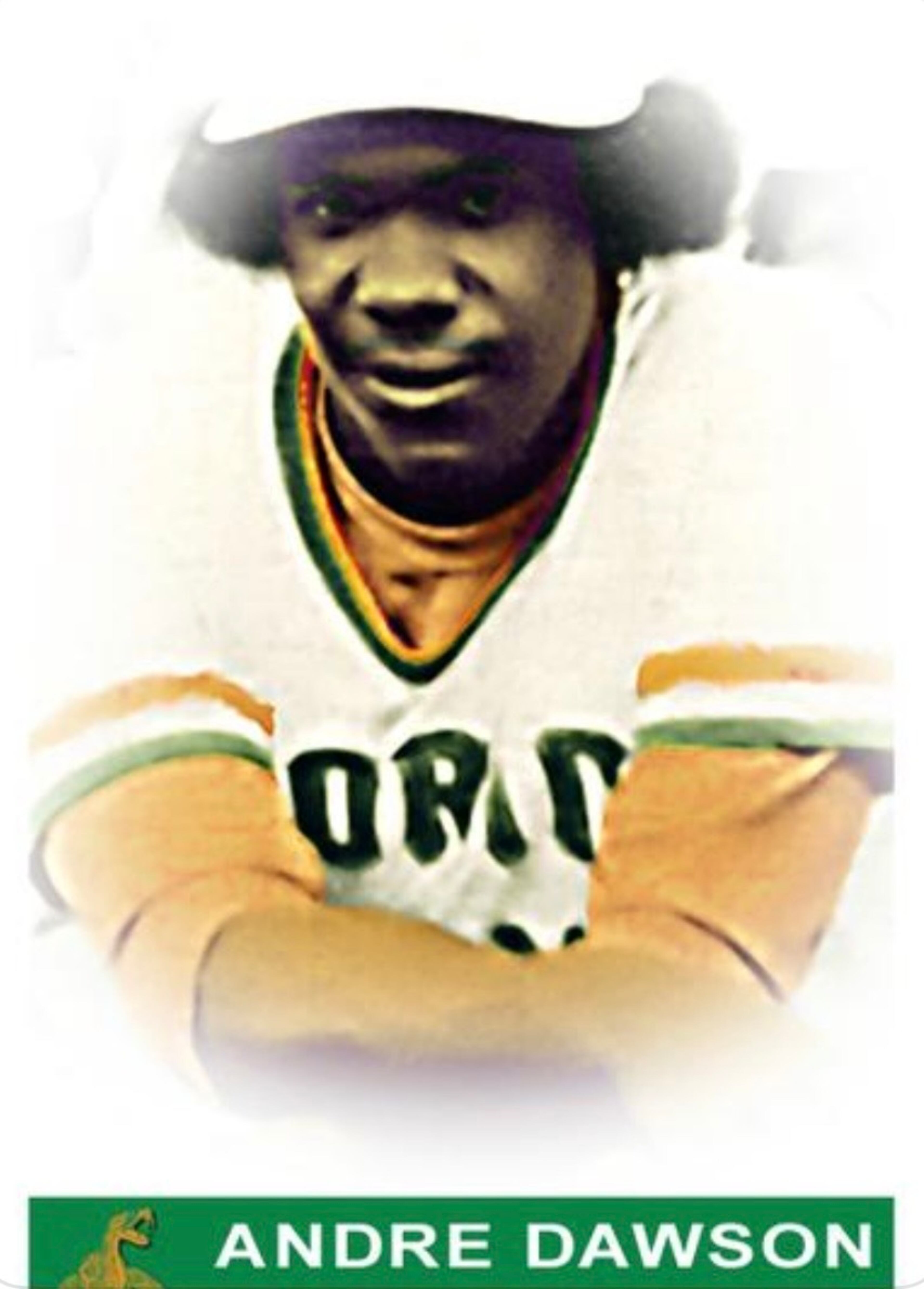 Andre Dawson walked on to the FAMU baseball team as a freshman. He would go on to star for the Montreal Expos and Chicago Cubs on the way to a Hall of Fame career. (Courtesy of Florida A&M)