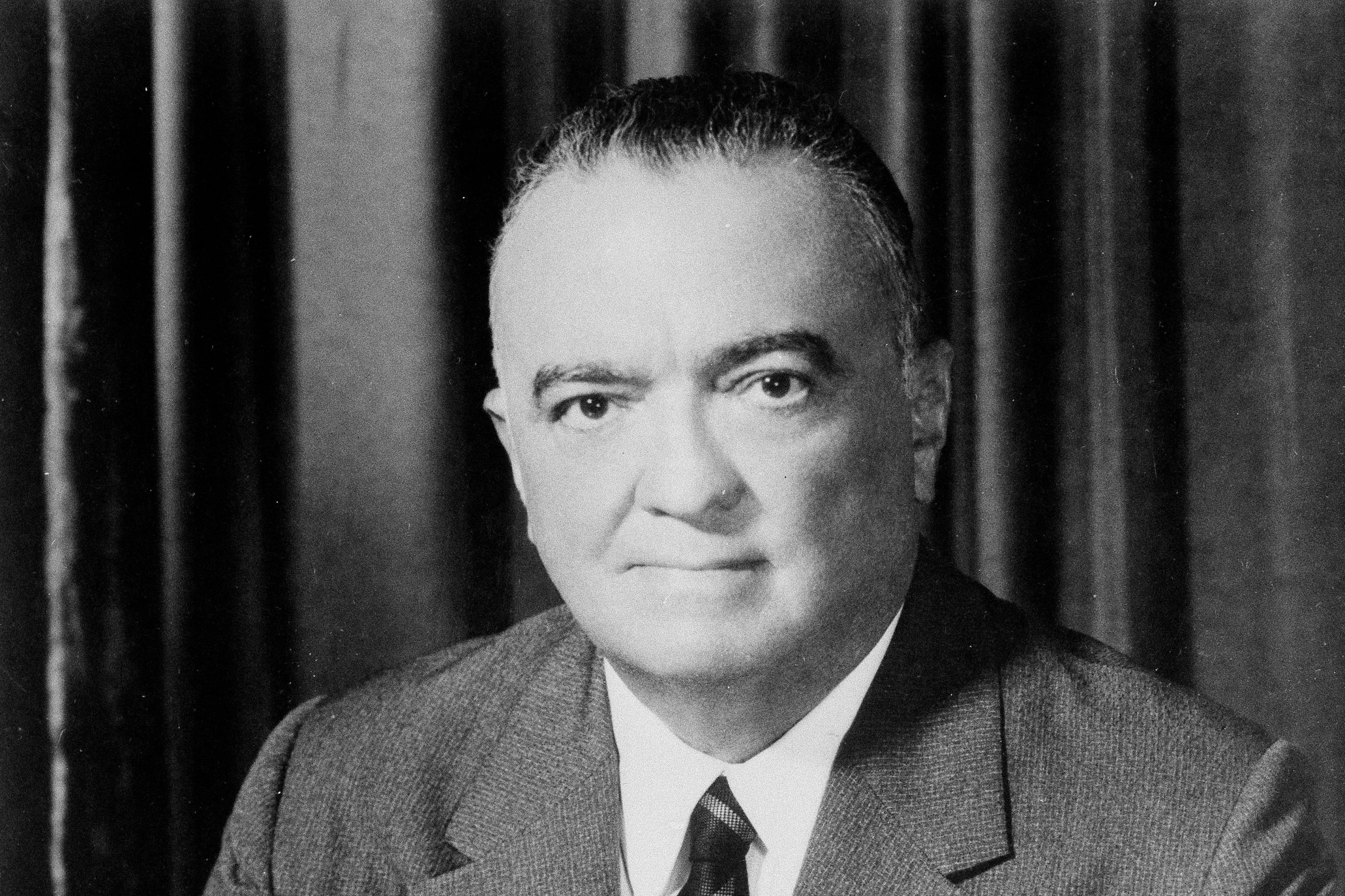 Former FBI Director J. Edgar Hoover poses for his portrait in this undated photo. (AP)
