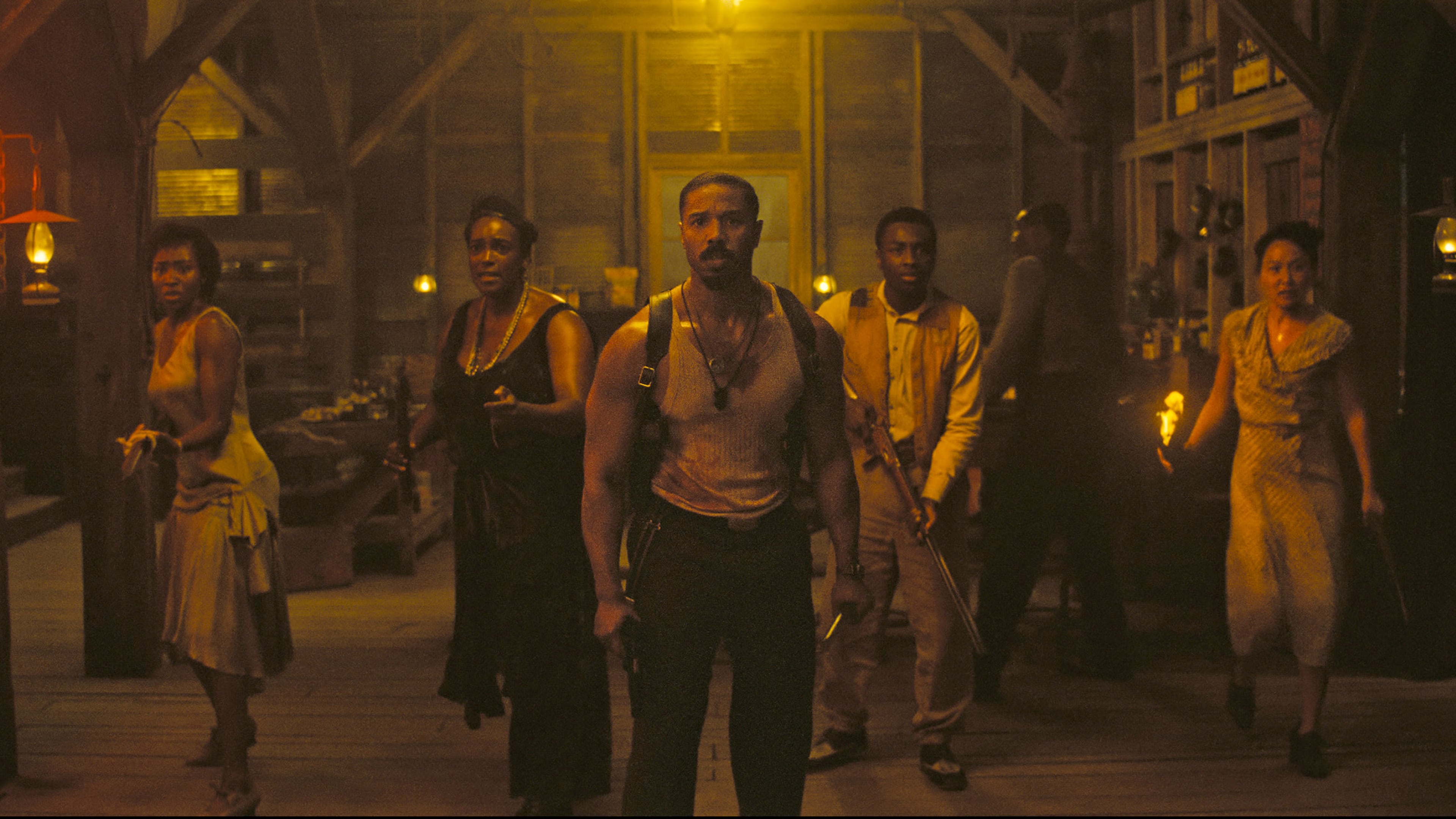 Michael B. Jordan, center, stars in "Sinners," a new historical blockbuster from writer/director Ryan Coogler. (Warner Bros. Pictures/TNS)