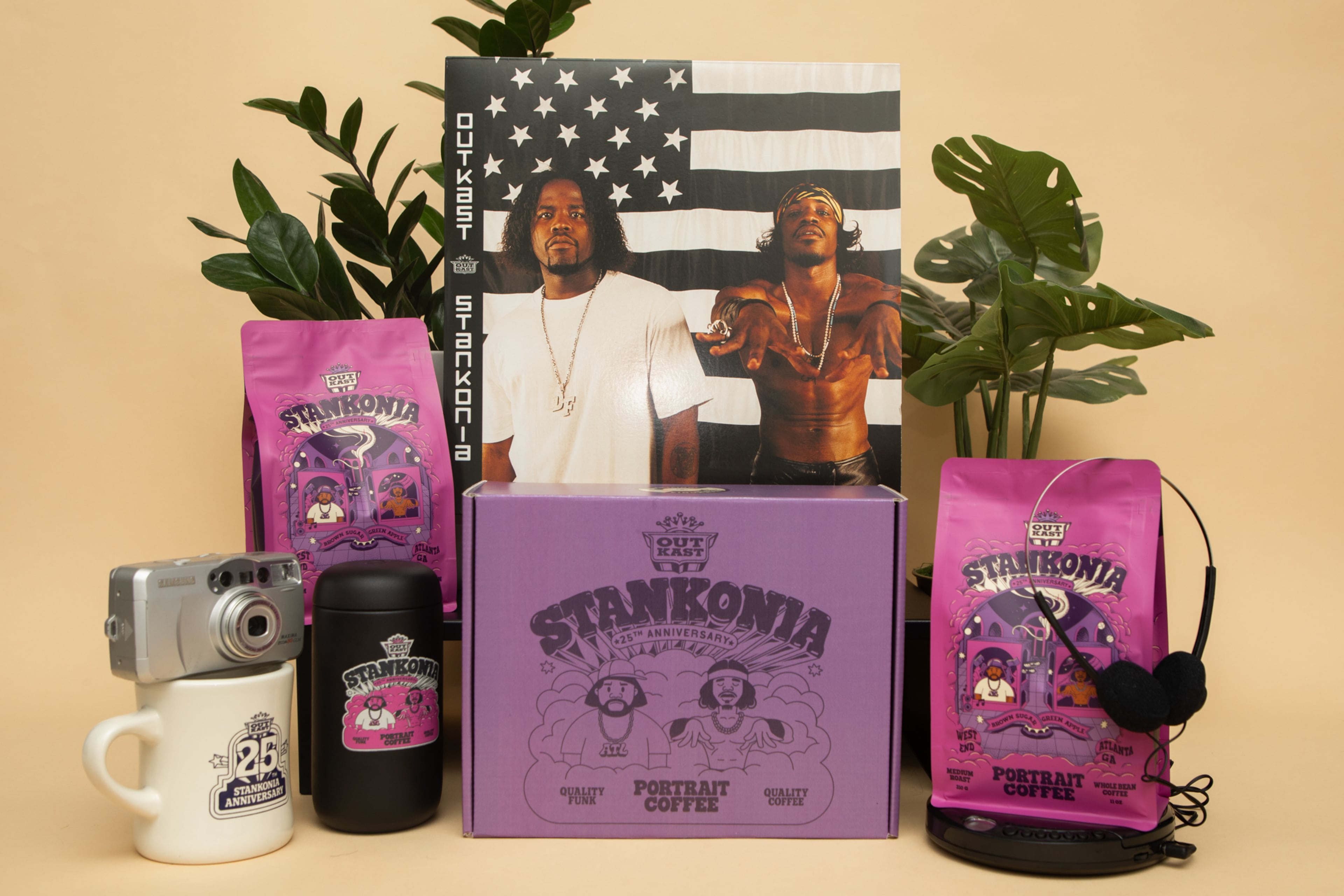 Atlanta's Portrait Coffee has collaborated with Outkast on a special-edition coffee blend commemorating the 25th anniversary of the album "Stankonia." (Courtesy of Portrait Coffee)
