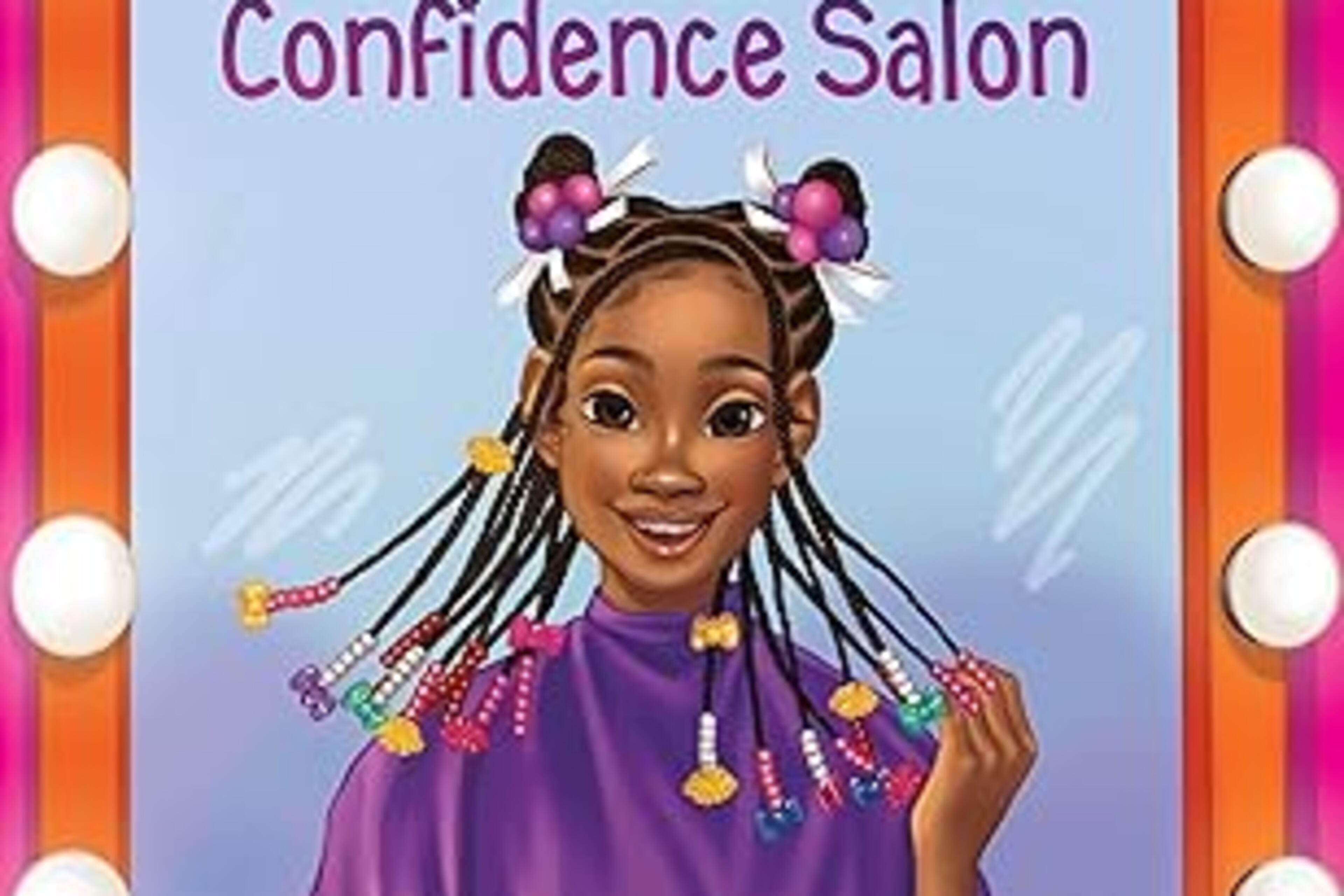 Cover art for "Naturally Me at the Confidence Salon" by Gabby Godwin.