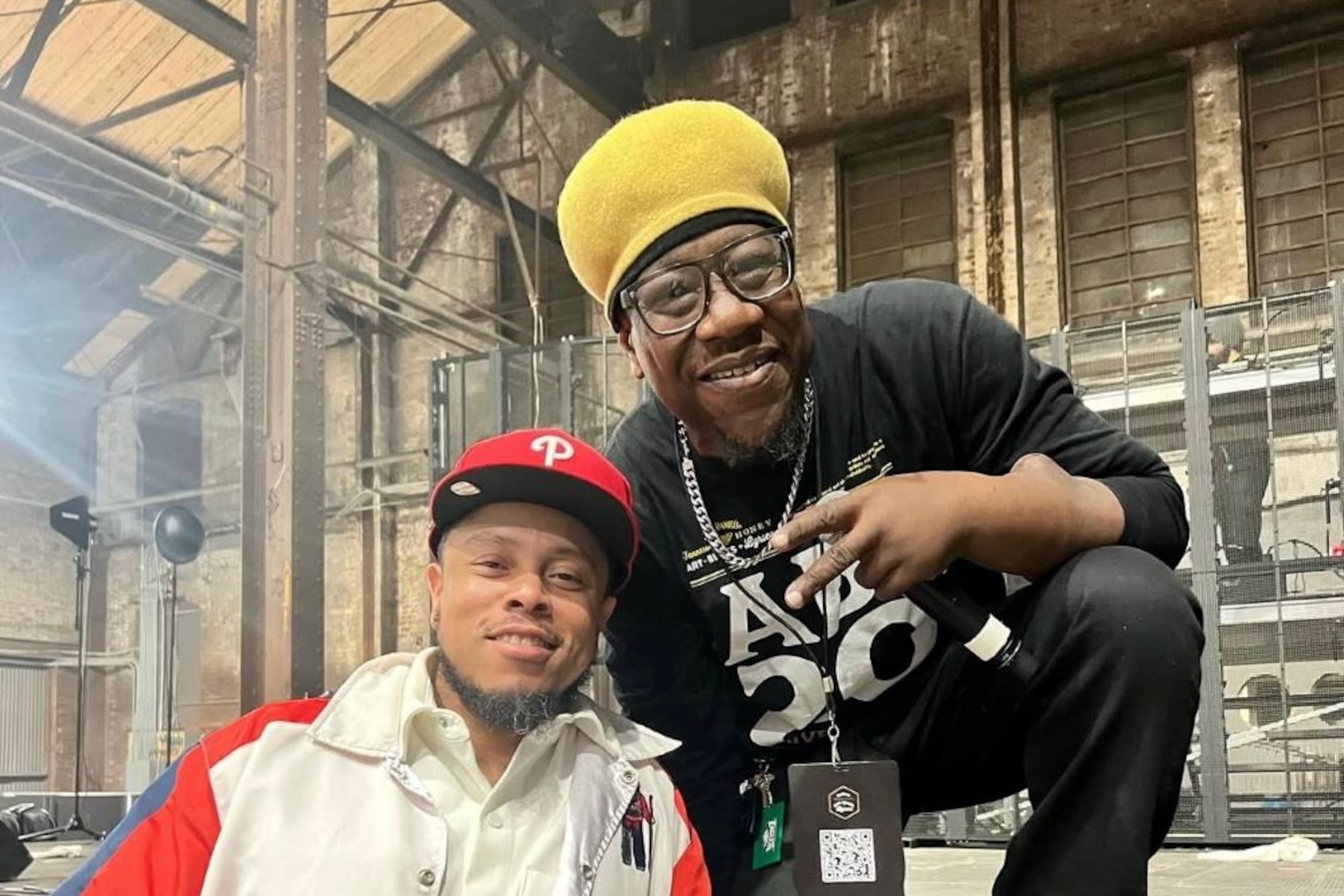 Terrell Thomas (left), a Philadelphia native and owner of sports and entertainment website These Urban Times, says D.R.E.S. helped him adapt to moving to Atlanta in 2010. (Courtesy of Terrell Thomas)