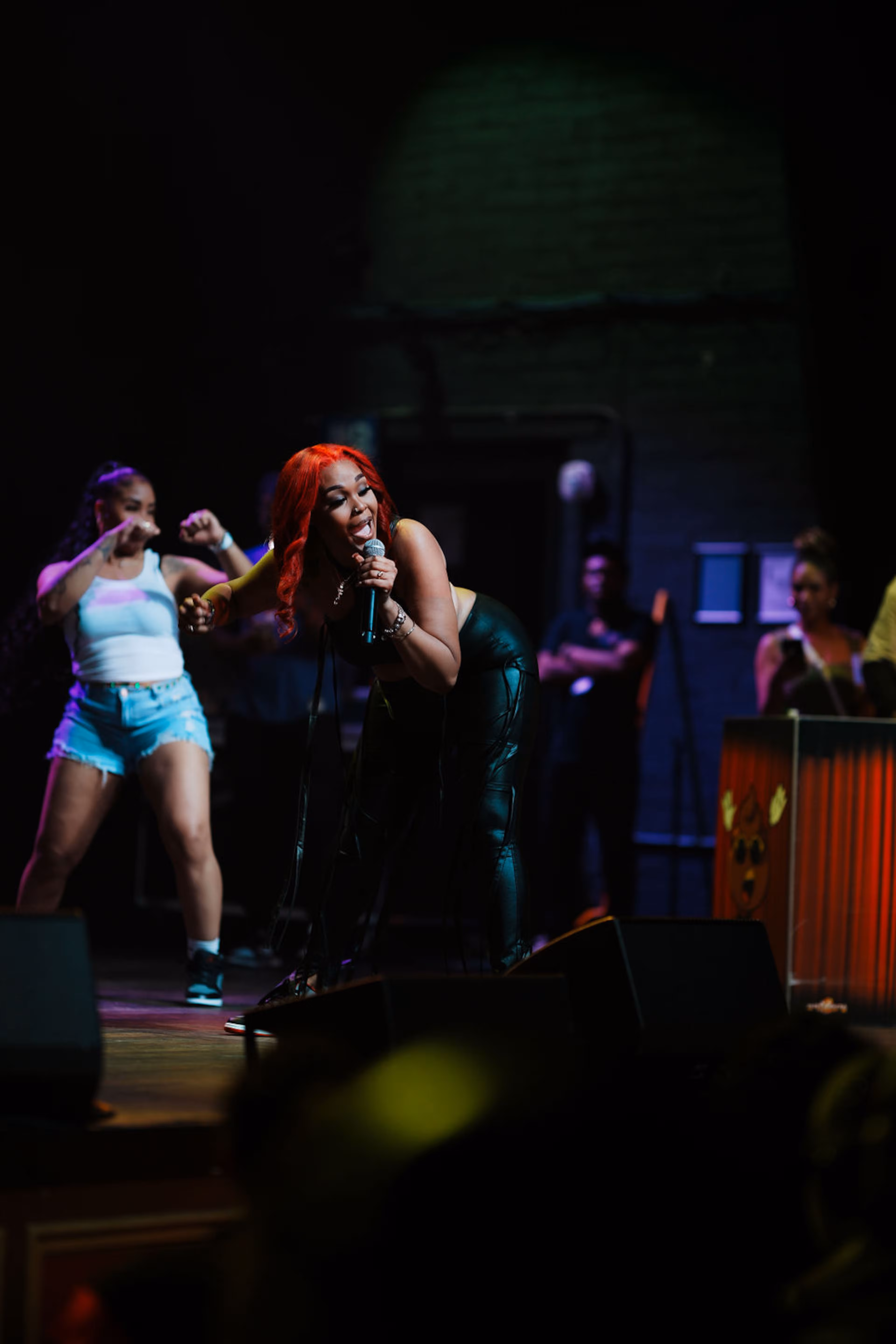 Mulan the Don performs at The SHHH Show. (Courtesy of Glassie Cassie/The SHHH Show)