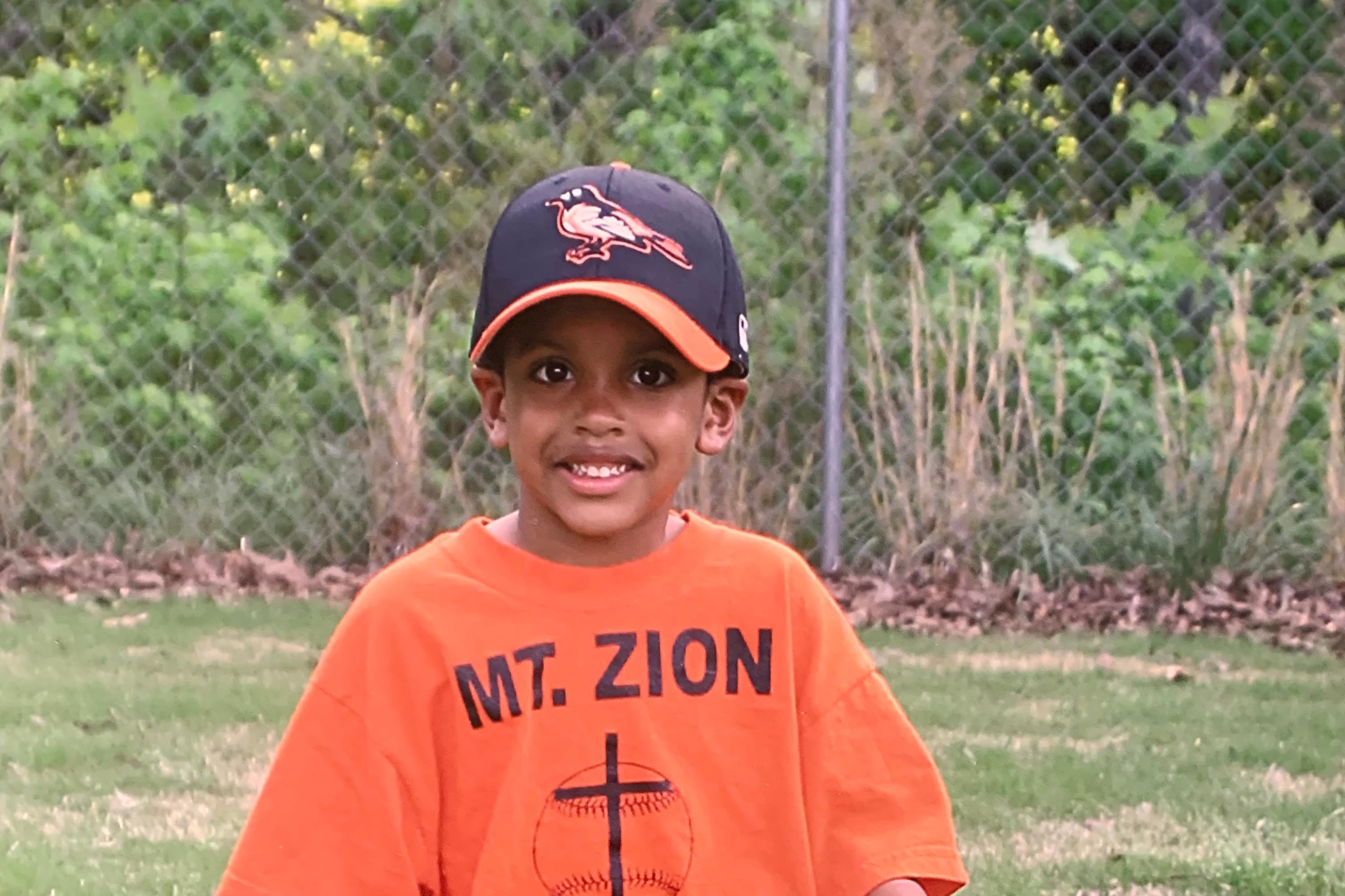 Future Parkview High star Miles Garrett as a 4-year old. (Courtesy of Crystal Garrett)