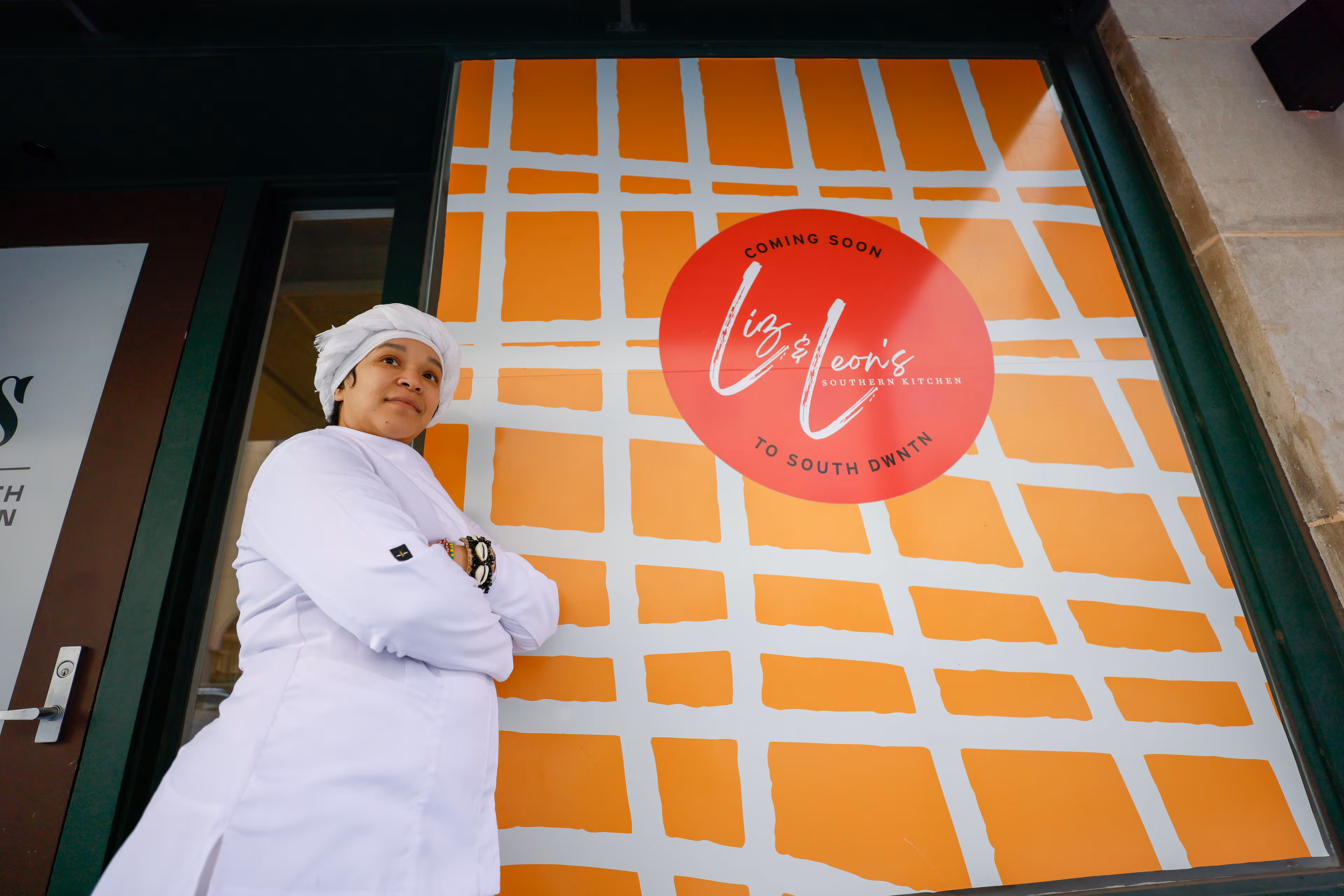 Chef Bella Jones Liz and Leon’s Southern Kitchen in downtown Atlanta in 2023. (Miguel Martinez/AJC 2023)