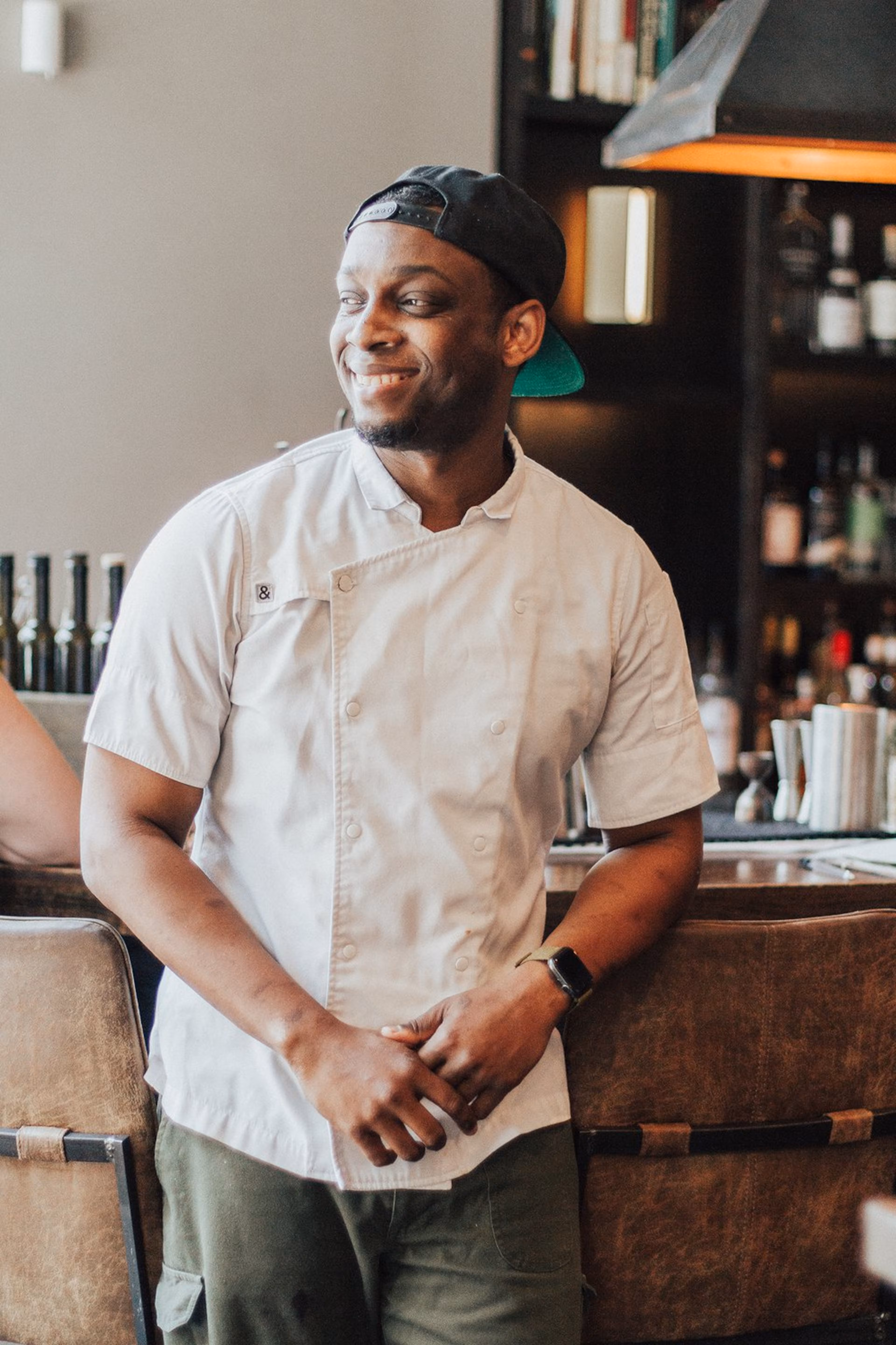 Cleophus Hethington recently became executive chef at Lucia in Los Angeles, but said he'd rather have a restaurant in Atlanta. (Courtesy of Cora Pursley/360 Media Inc.)