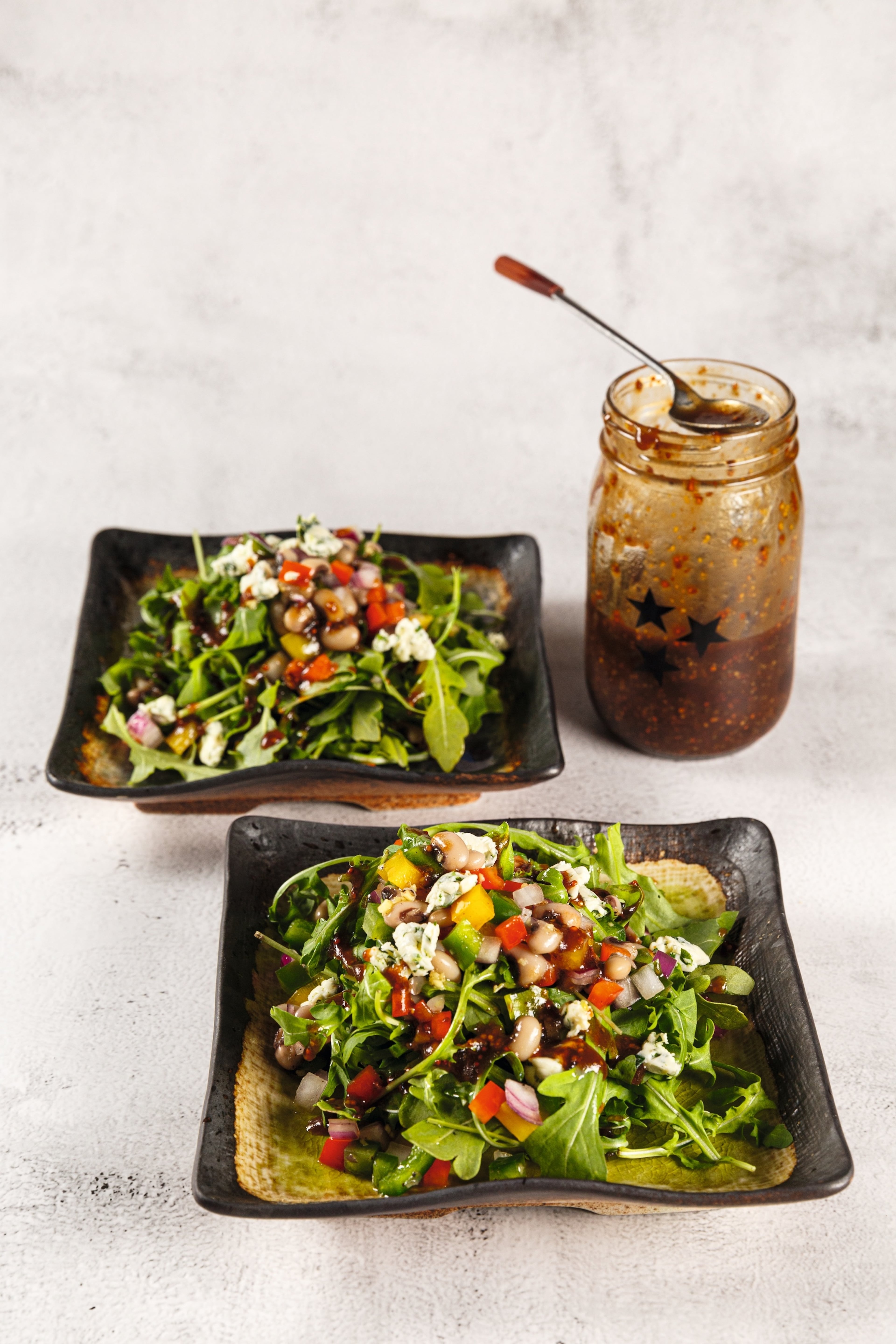 Duane Nutter calls his elevated version of Black-Eyed Pea Salad “every fresh thing you ever wanted in a bowl, and more.” (Deborah Whitlaw Llewellyn/Courtesy of Gibbs Smith Books)