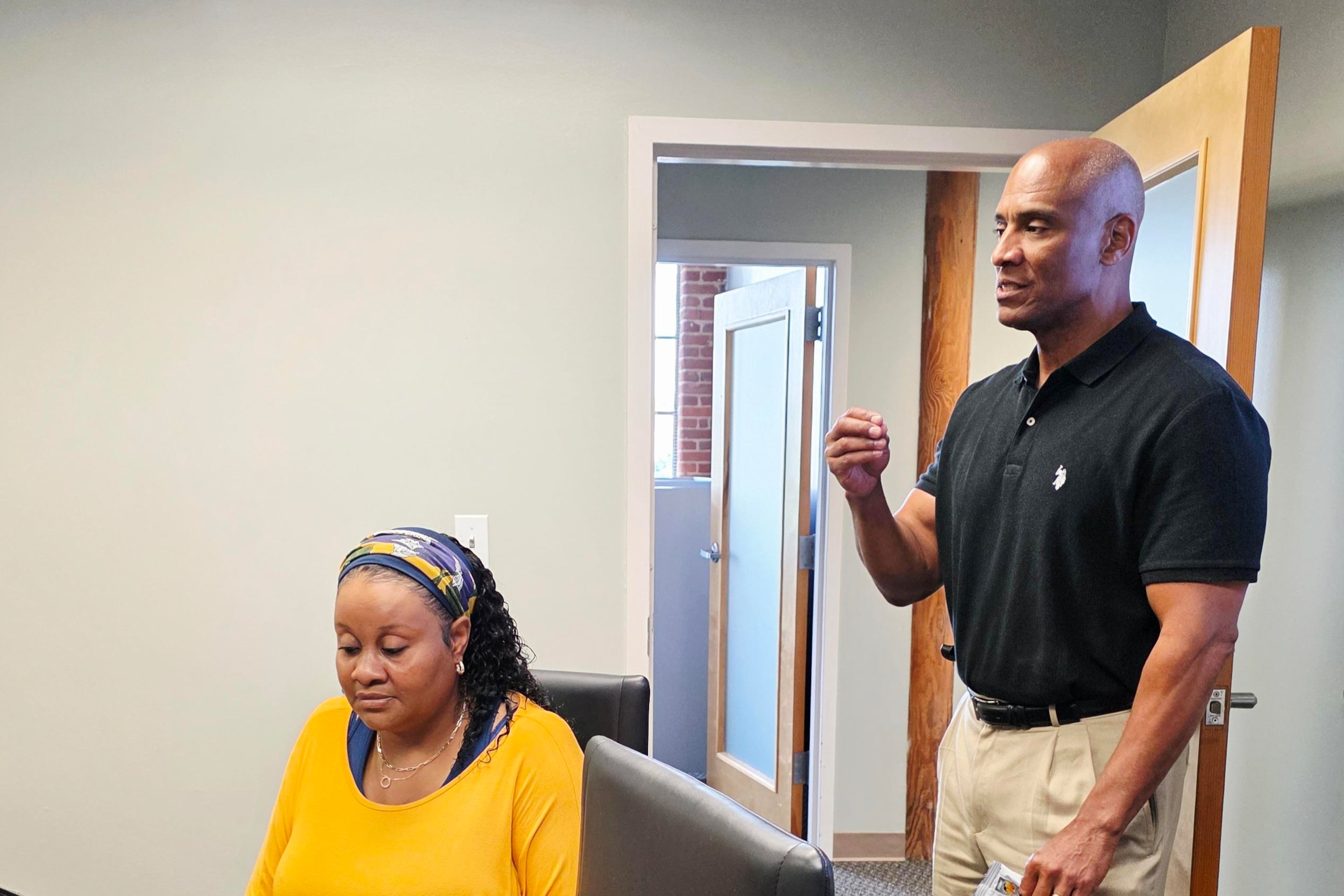 Takisha Ellis of Conyers learns in a Strive classroom. (Courtesy of Strive Atlanta)