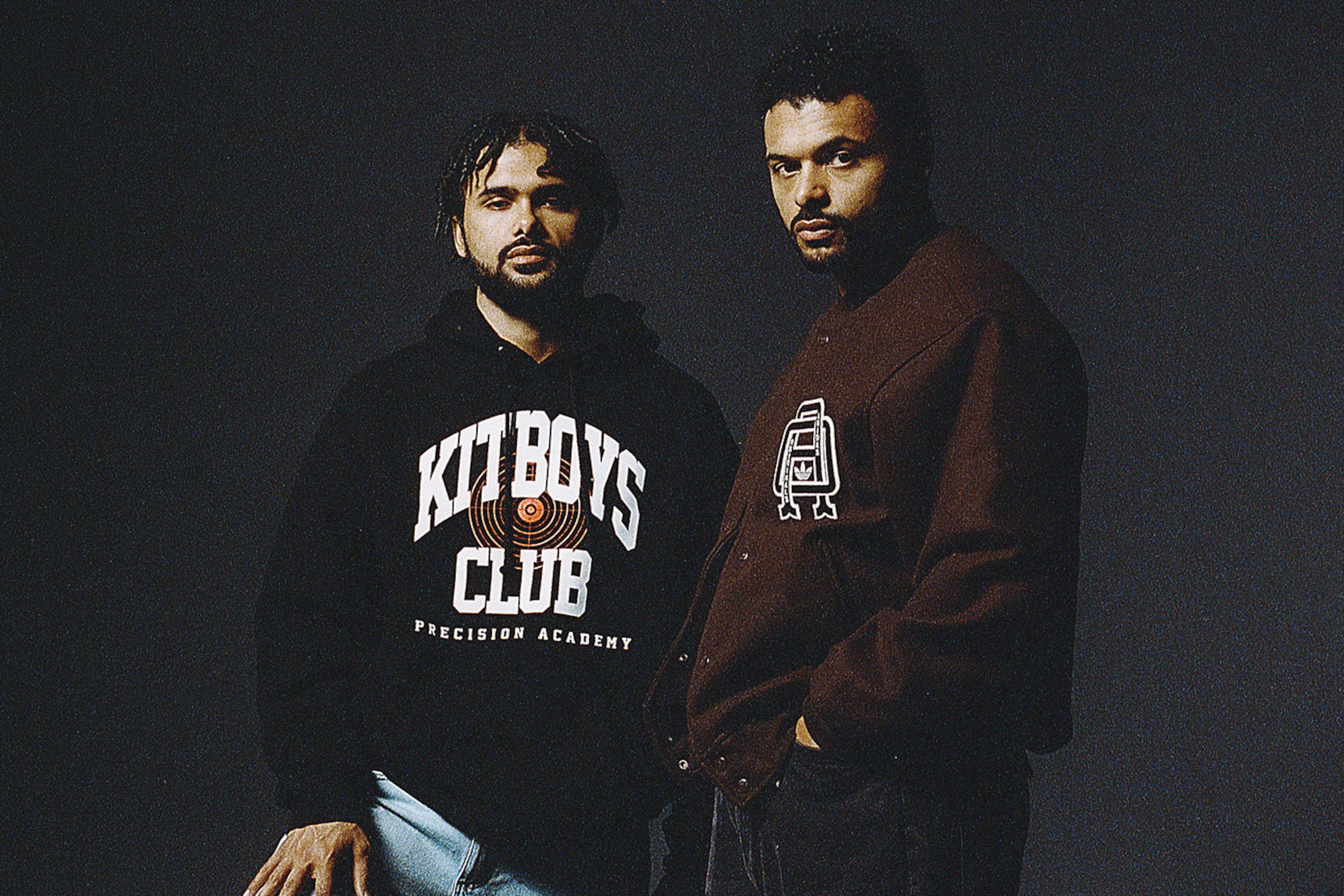 Kitboys Club founder Sekou Thornell (right) pictured with his brother Malik. (Rog Walker, Paper Monday)