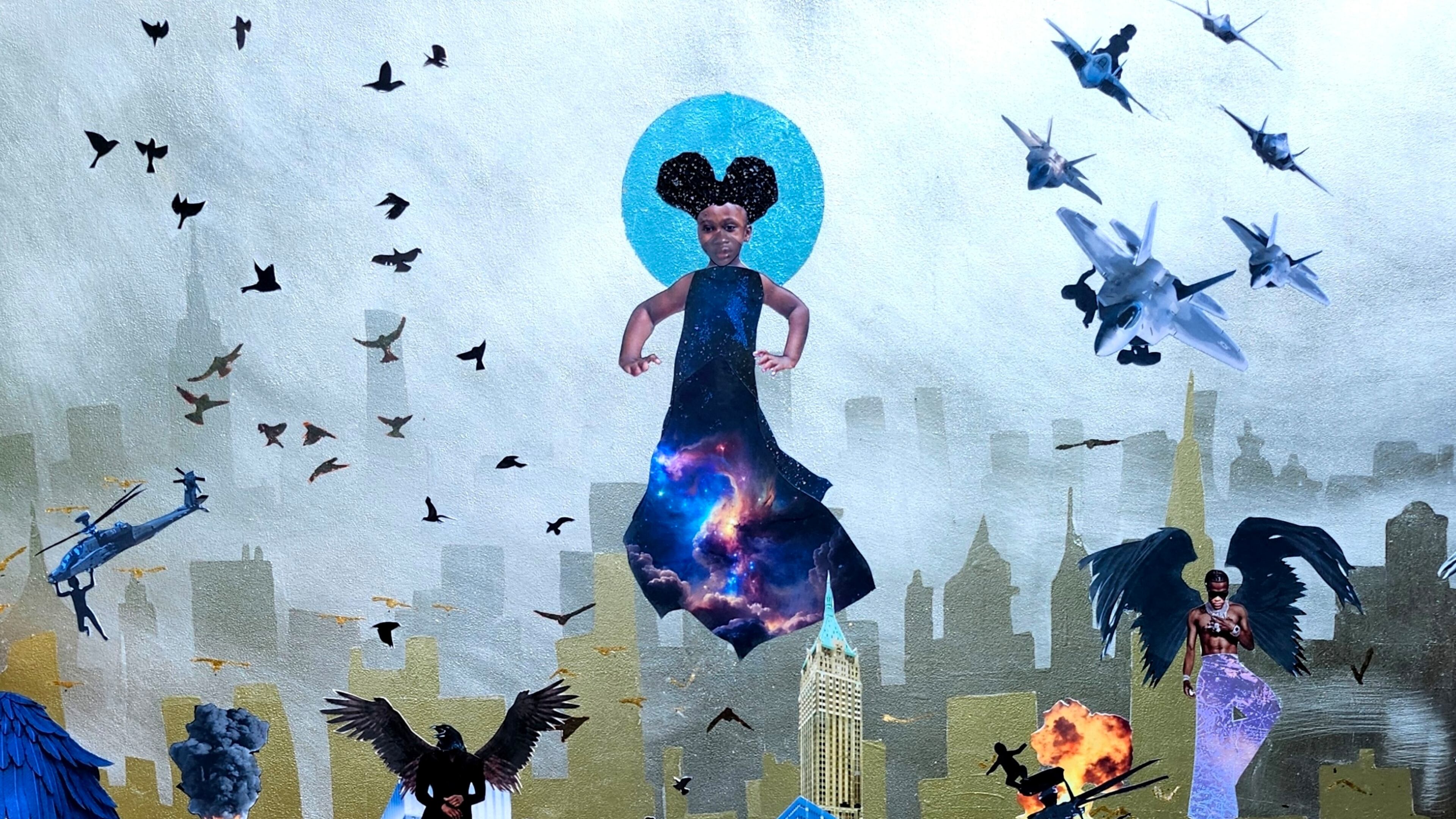 Artist rEN Dillard shares journey of Black fatherhood in emotional exhibit