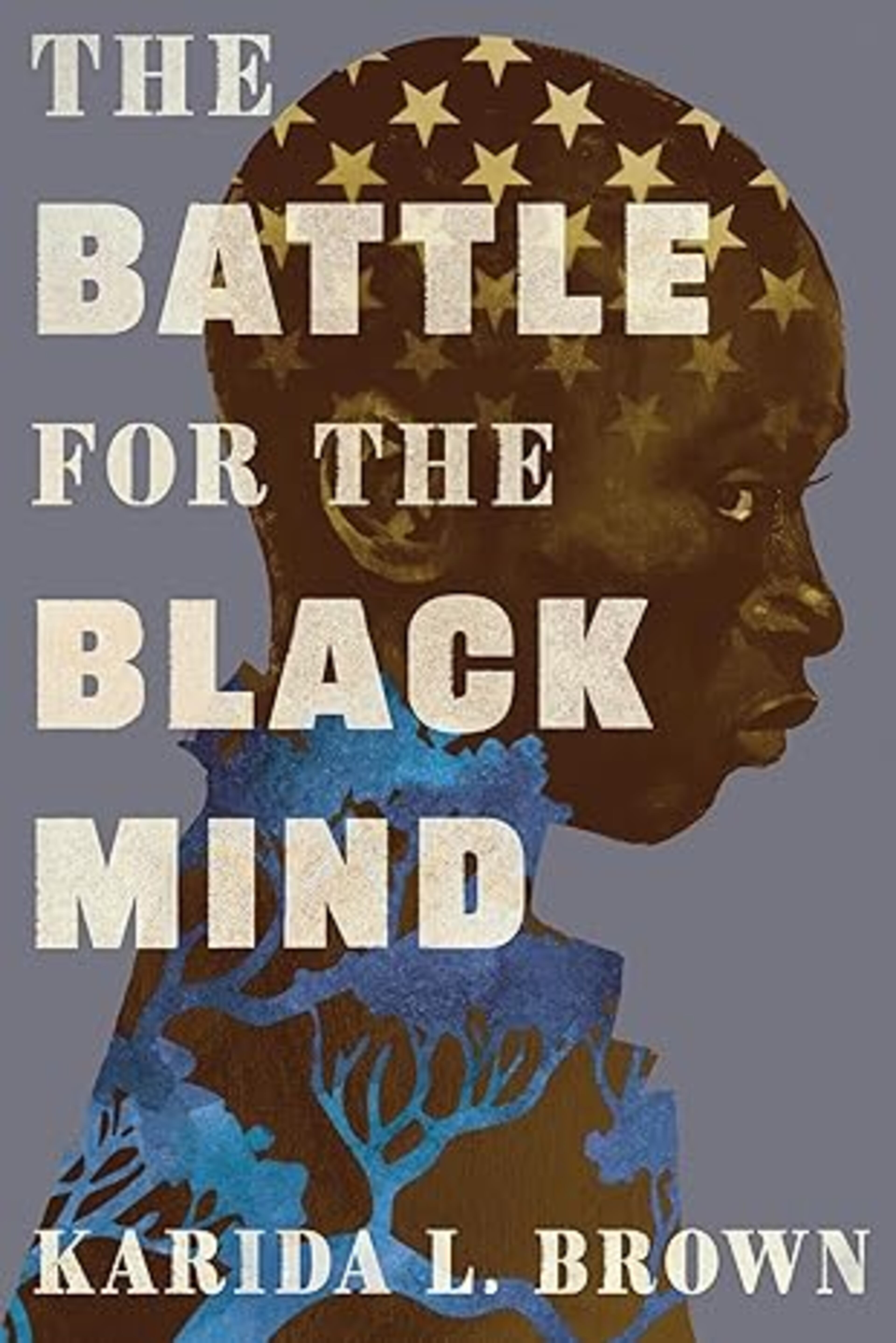 Cover art for "The Battle for the Black Mind" by Karida L. Brown.