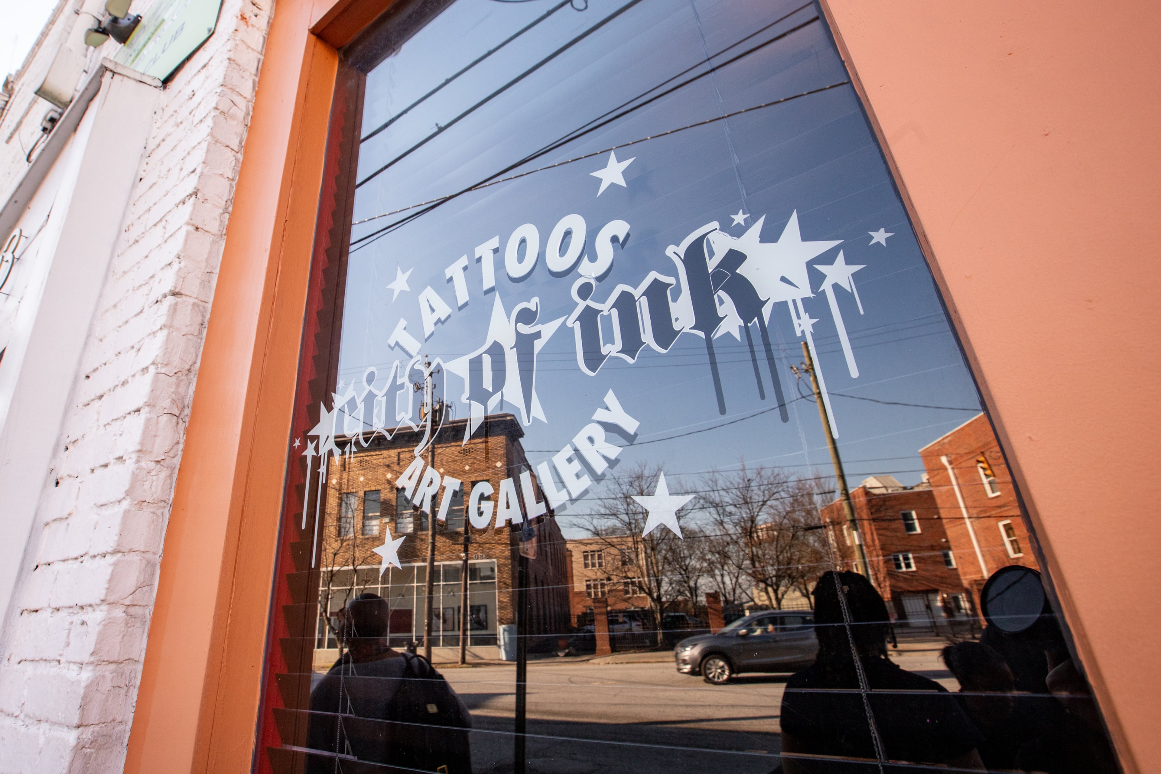 “City of Ink is not just a business, it’s a cultural landmark,” Plushette Ellis, founder of Artistic Logistics, says. “Knowing that one of our cultural landmarks is under possible closure, that would totally isolate the art community from one of their landmarks.” (Jenni Girtman for the AJC 2024)