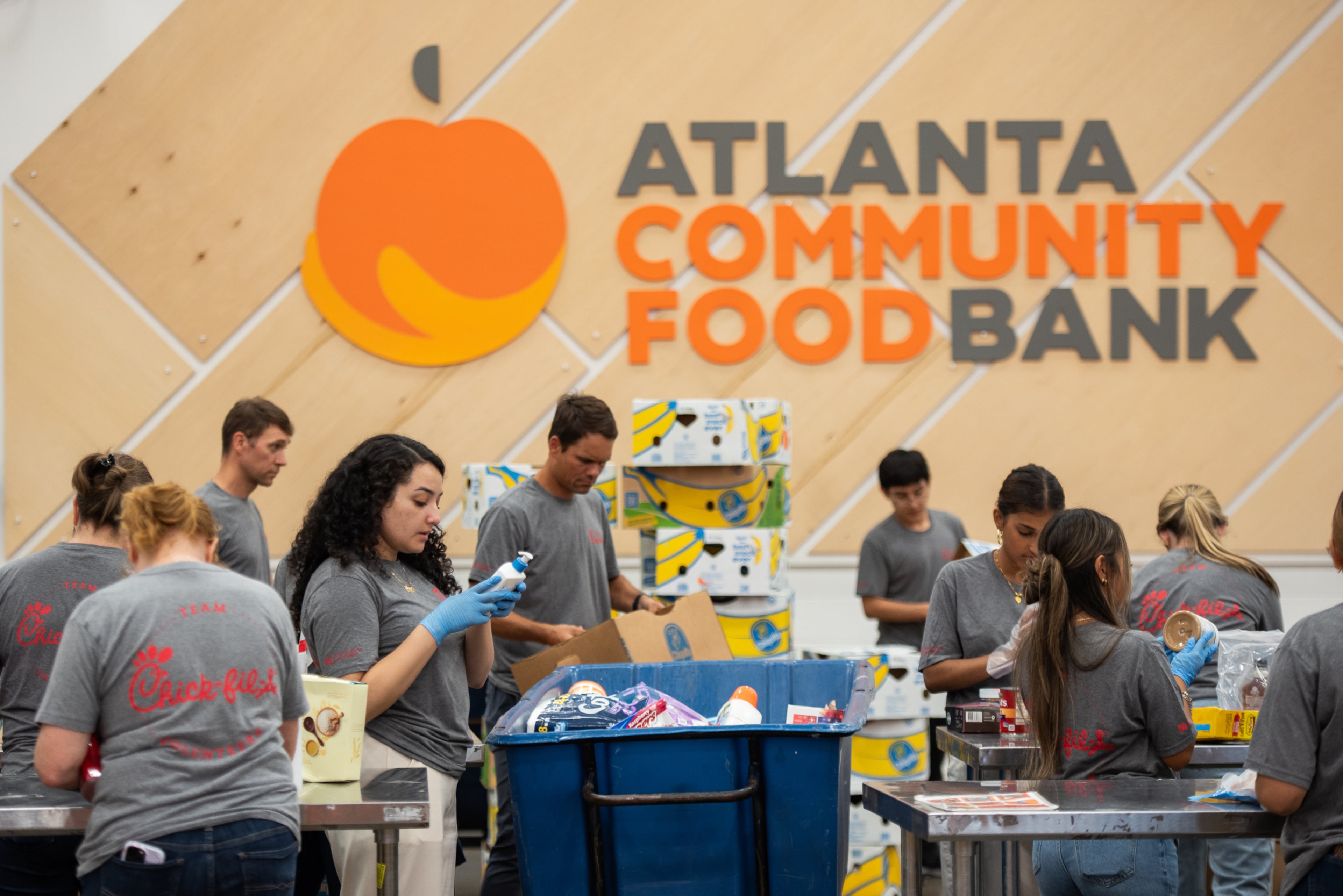 According to a representative with the Atlanta Community Food Bank, an estimated 7,500 volunteers will be needed during the 2025 holiday season. (Courtesy of Atlanta Community Food Bank)