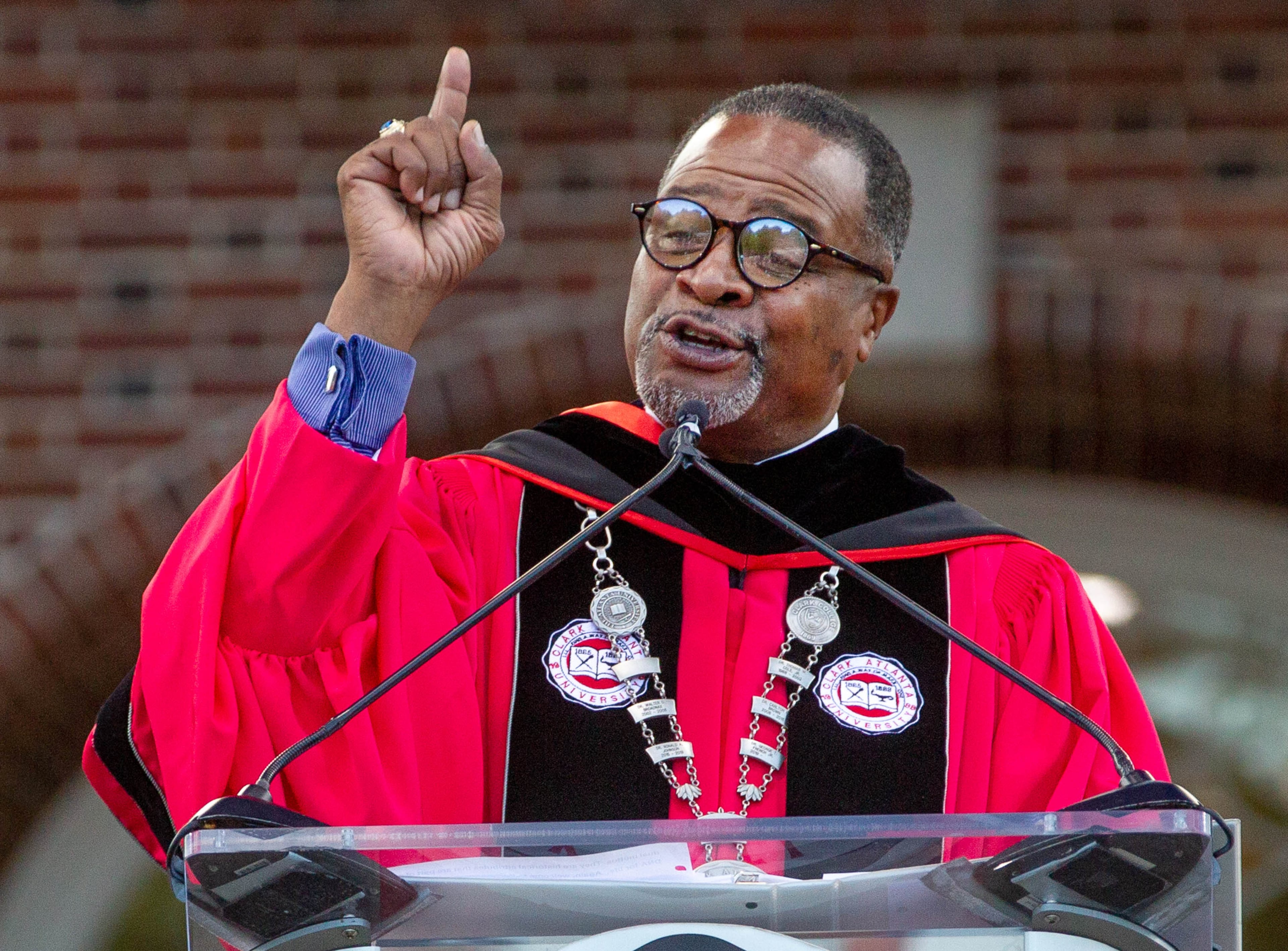Clark Atlanta University President George T. French Jr.: "This is the Black Mecca for higher education — full stop. When you look at what what we are doing at Clark Atlanta University, plus, what is going on across the Atlanta University Center and at Emory, Georgia Tech, Georgia State, Kennesaw—there’s no other city with this concentration of higher ed institutions and Black students." (AJC File)