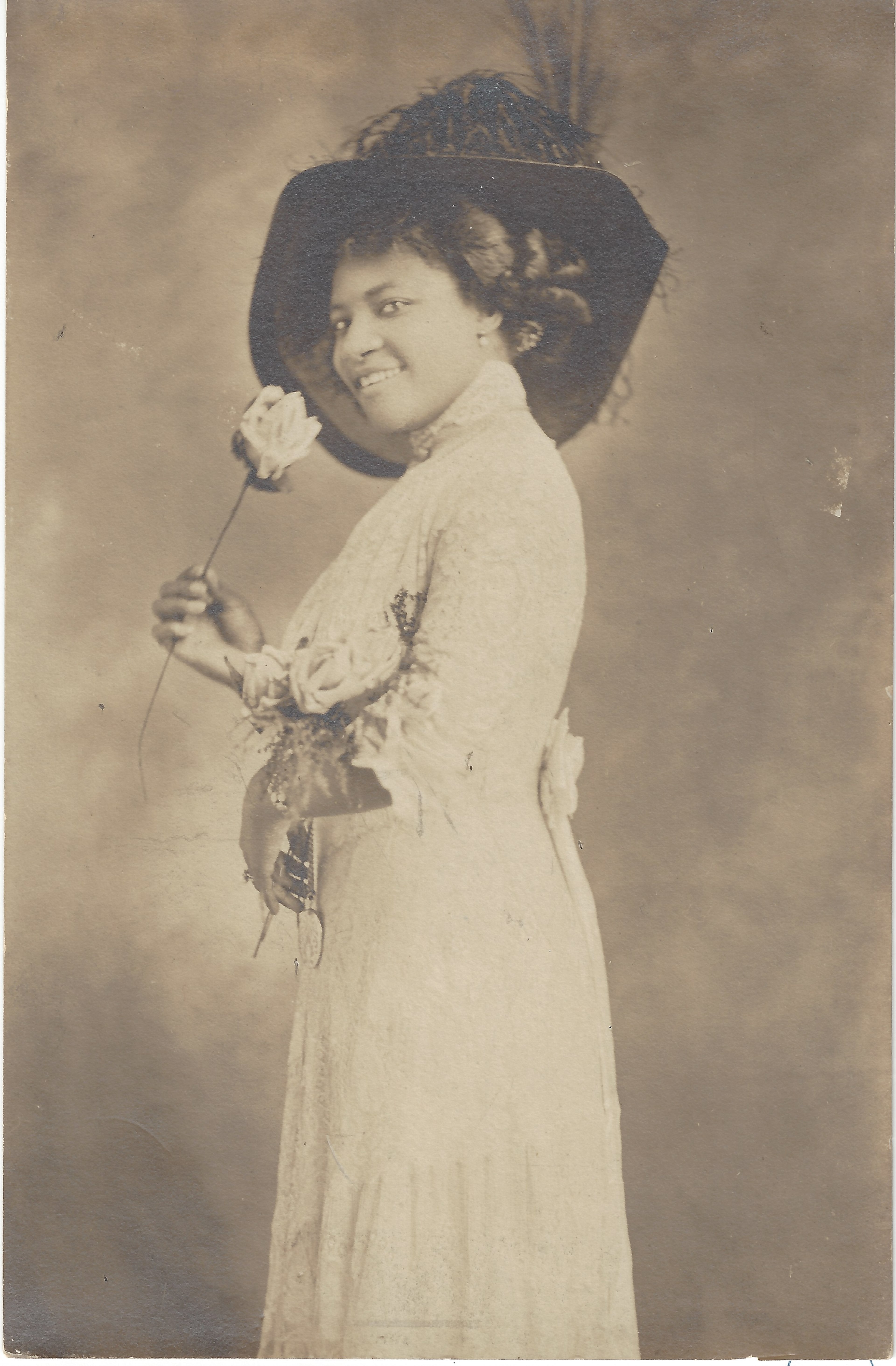 A'Lelia Walker in a 1914 portrait that appeared in the Baltimore Afro-American. (Courtesy of A'Lelia Bundles from the Madam Walker Family archives)