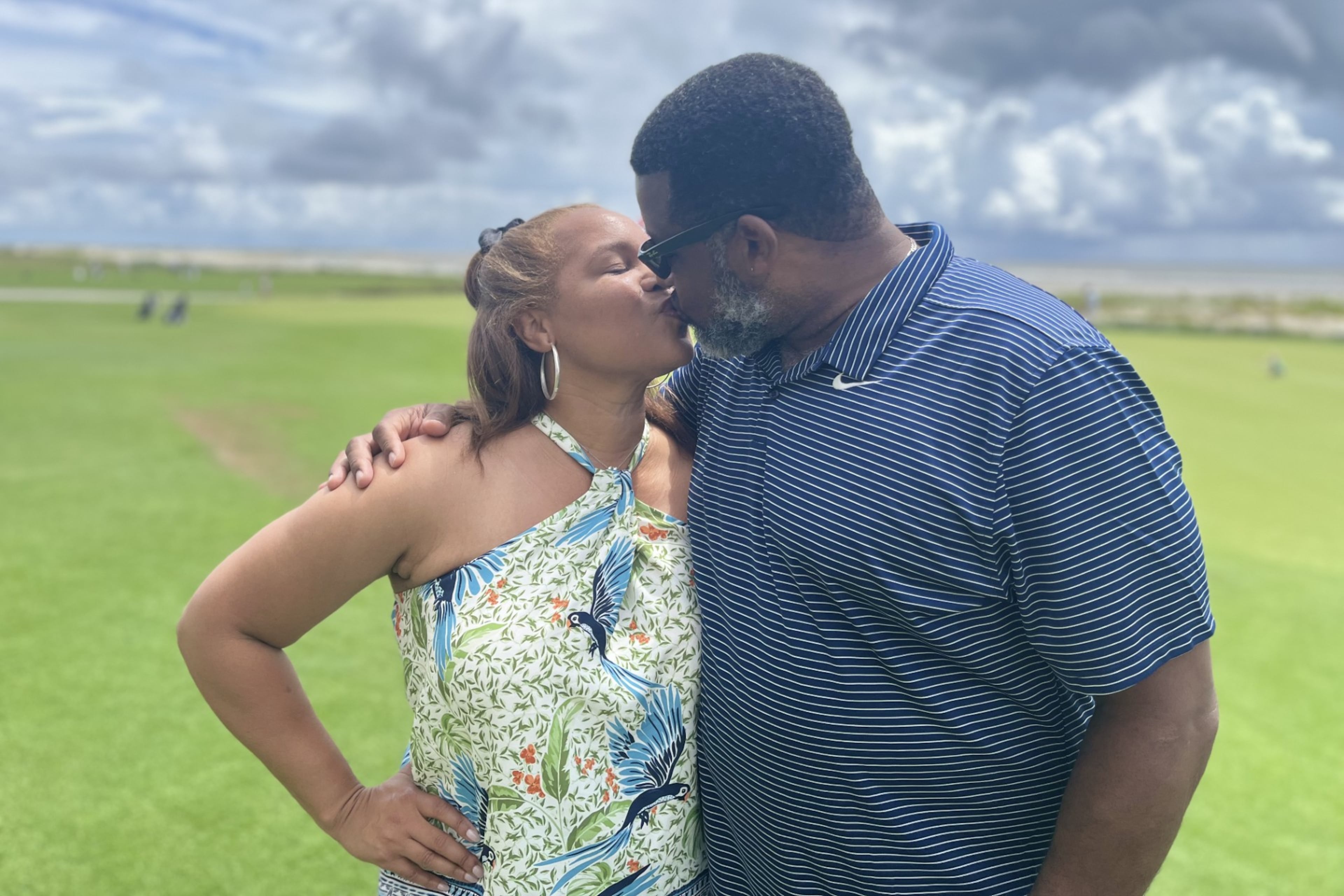 Adrienne and Lorenz Willis first met as Freshman in 1986. They didn't start dating until 2018. Courtesy