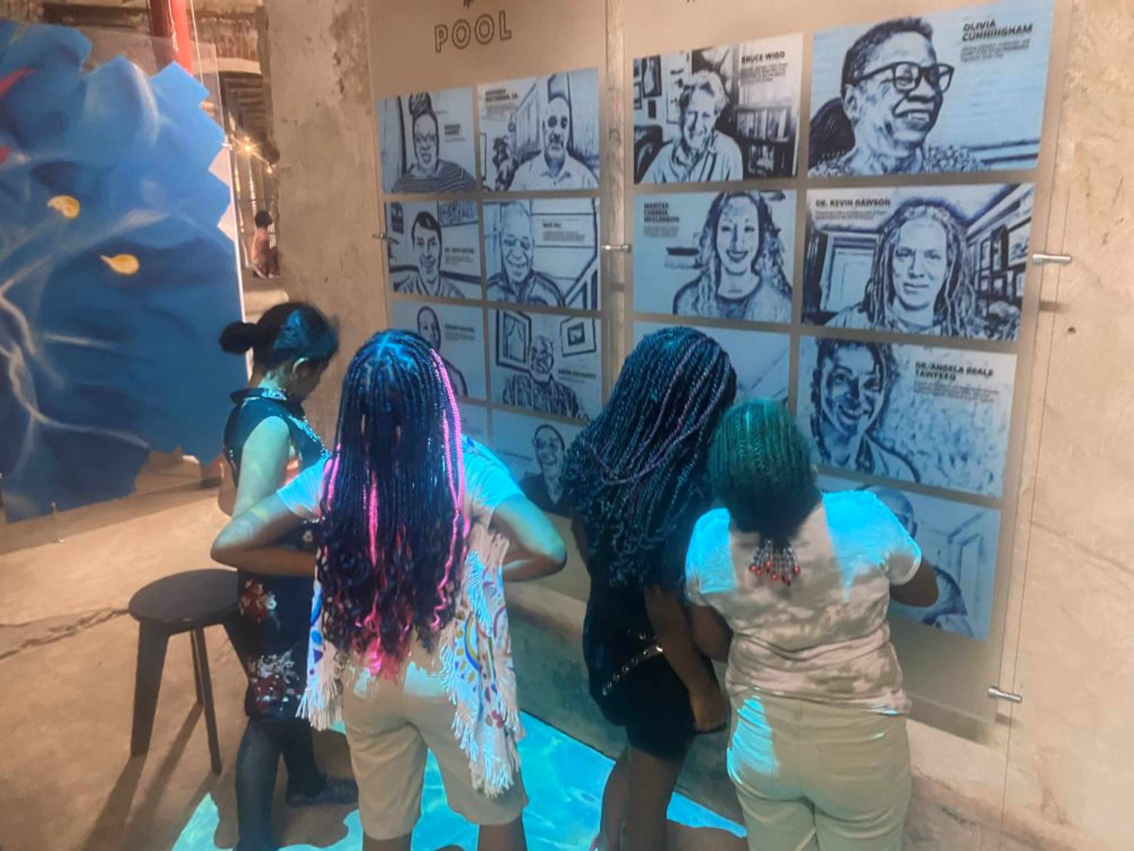 "Pool: A Social History of Segregation," a traveling exhibit that spotlights Black communities' connections to aquatics, will be on display in the lobby of Omni Atlanta Hotel at Centennial Park on Wednesday through Saturday and Morehouse College on Friday and Saturday. (Courtesy of Diversity in Aquatics)