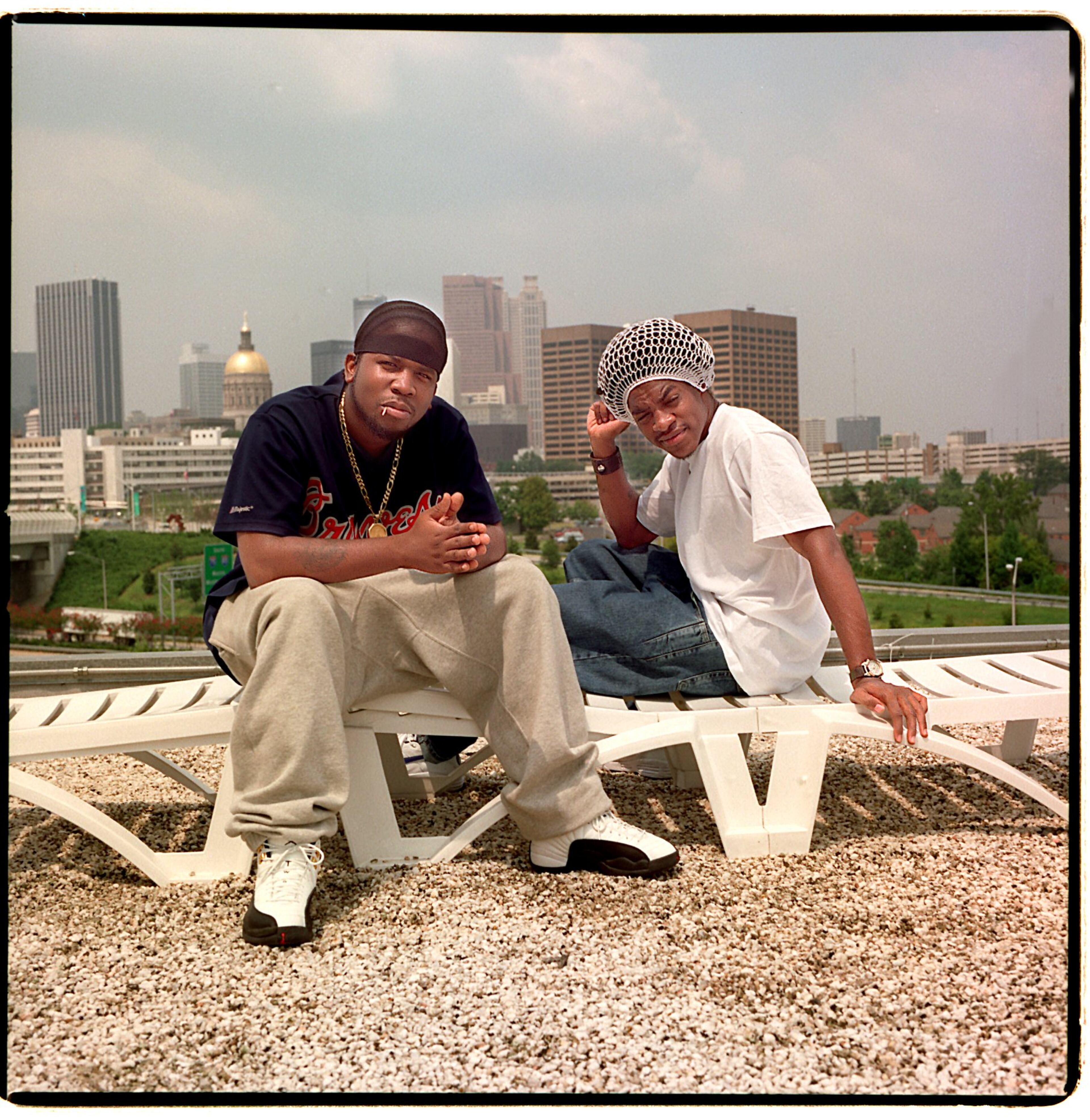 Big Boi and Dre (as André 3000 was known in the early days of Outkast). (Eric Williams/AJC 1996)